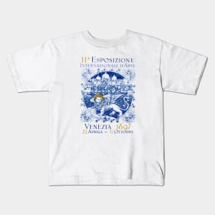 1897 International Art Exposition, Venice Italy Kids T-Shirt